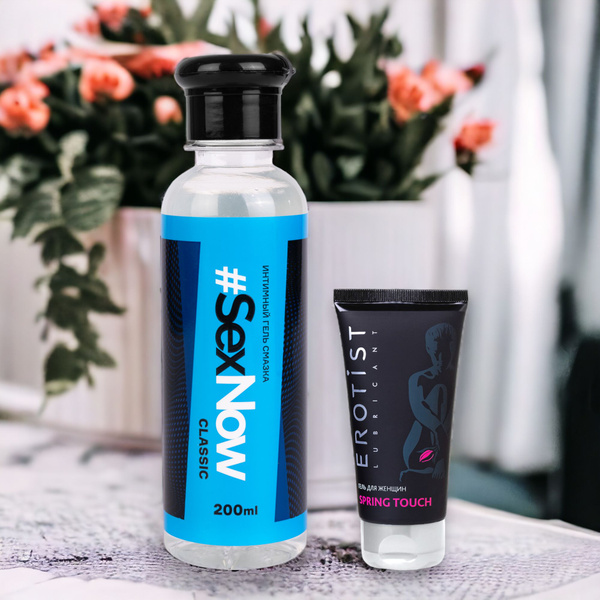 Сужающая смазка на водной основе Erotist Spring Touch 50 мл + гель ...