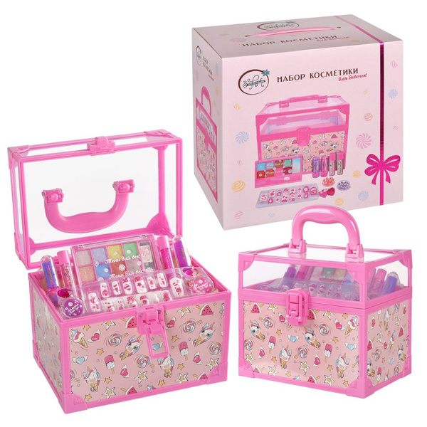 Набор косметики для девочек Зефирка "сказочная" серия в кейсе Мечты ...