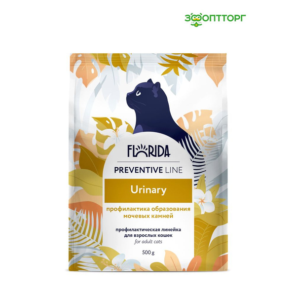 Сухой корм Florida Preventive Line Urinary для кошек для профилактики ...