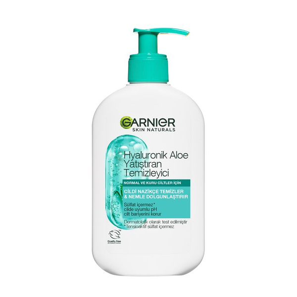 Garnier Гиалуроновое очищающее средство с алоэ, которое увлажняет и ...