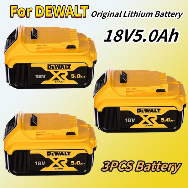 Аккумулятор DEWALT Max XR 18V 5AH DCB184 DCB205 Светодиодная ...