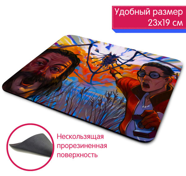 Игровой коврик для мыши Disco Elysium Диско Элизиум - купить с ...