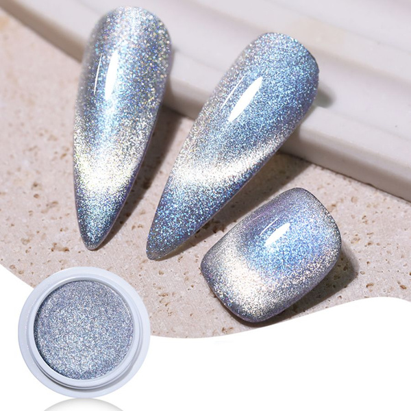 Cat Magnetic Powder NDM005 - магнитный пигмент, втирка для ногтей 2в1 ...