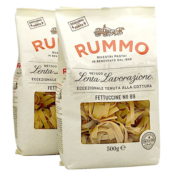 Макароны Фетучини (Fettuccine) № 89 RUMMO Италия, 500 г * 2 штуки ...
