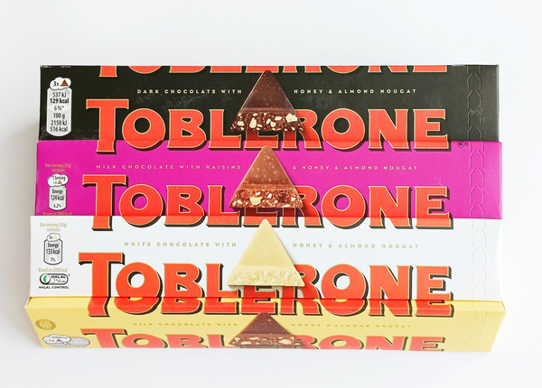 Набор Шоколада Toblerone Milk/White/Dark/Fruit&Nut, 4 шт. х 100 гр ...