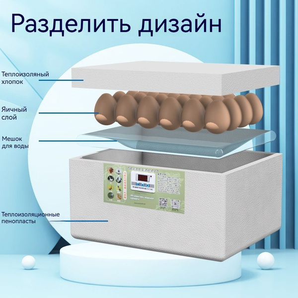 Инкубатор для яиц + 120 яиц; 90 утиных яиц; - купить с доставкой по ...