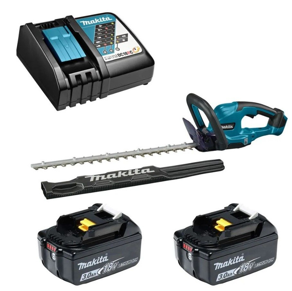 Аккумуляторный кусторез Makita DUH507RFE (18V, 2 x 3Ач ,з/у DC18RC ...