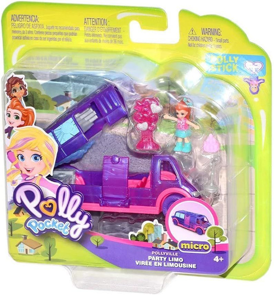 Polly Pocket,Кукольный домик с миниатюрными куклами, игрушечными ...