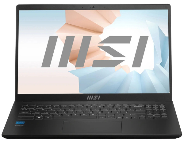 Ноутбук MSI Modern 15 B12M-215XRU, черный купить по низкой цене: отзывы ...
