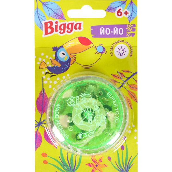 Игрушка BIGGA Йо-Йо со световыми эффектами - купить с доставкой по ...