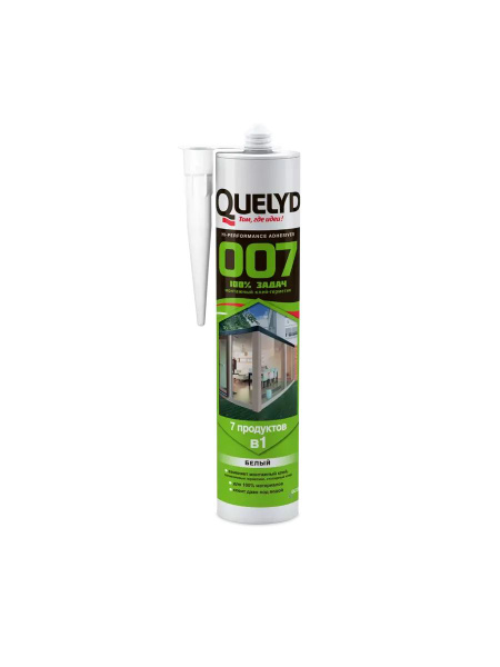 Клей-герметик Quelyd, Для стен, белый - купить по низким ценам в ...