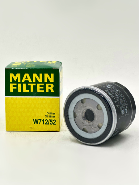 Фильтр масляный mann_W712/52_sup88 - купить по выгодным ценам в ...