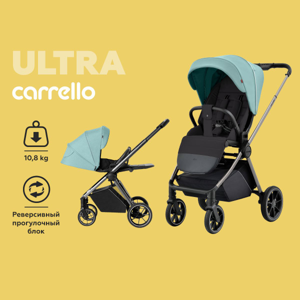 Прогулочная коляска Carrello Ultra CRL-5525, с реверсивным блоком ...