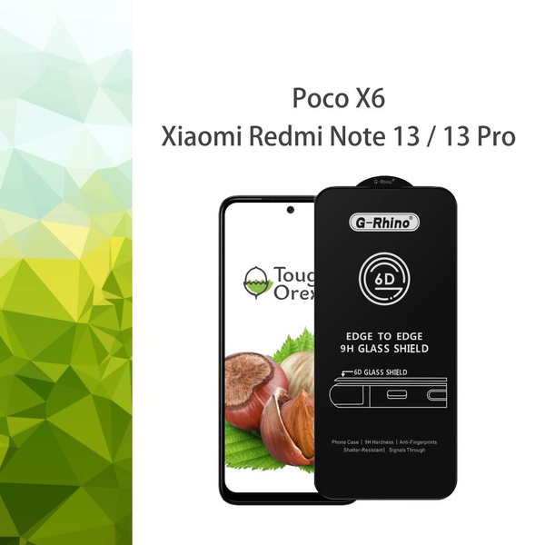 Защитное стекло на Xiaomi Redmi Note 13 / xiaomi redmi note 13 Pro для ...