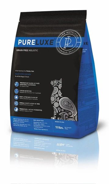 PureLuxe для привередливых кошек с курицей, 5 кг - купить с доставкой ...