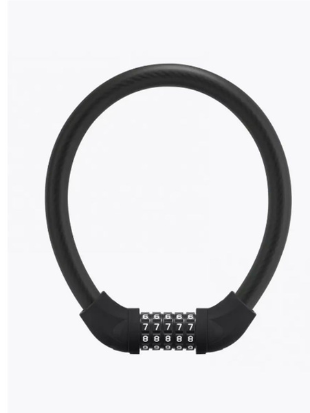 Замок велосипедный тросовый 57 см - купить с доставкой по выгодным ...