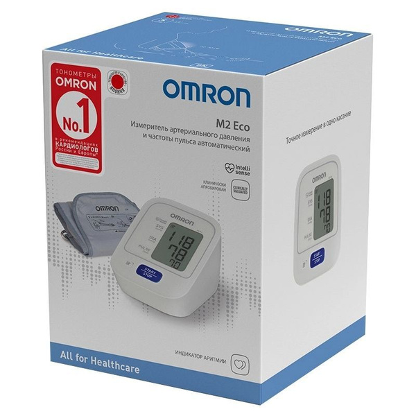 Тонометр OMRON M2 Eco автоматический с адаптером ARU - купить с ...
