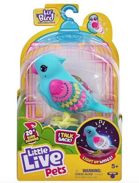 Интерактивная птичка Little Live Pets Tweet Twinkle говорящая со ...