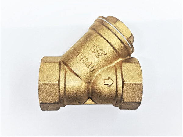 Фильтр косой сетчатый 1-1/2" ВР-ВР DN40, GENERAL HYDRAULIC - купить с ...