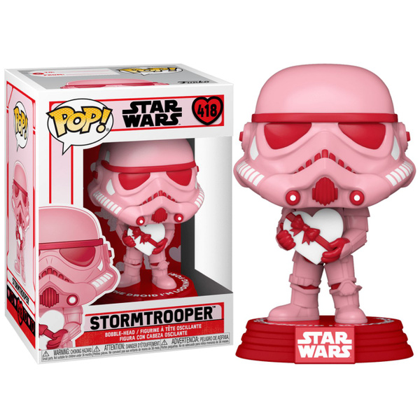 Фигурка Funko Pop! Star Wars: Stormtrooper with Heart Valentines (Фанко ...