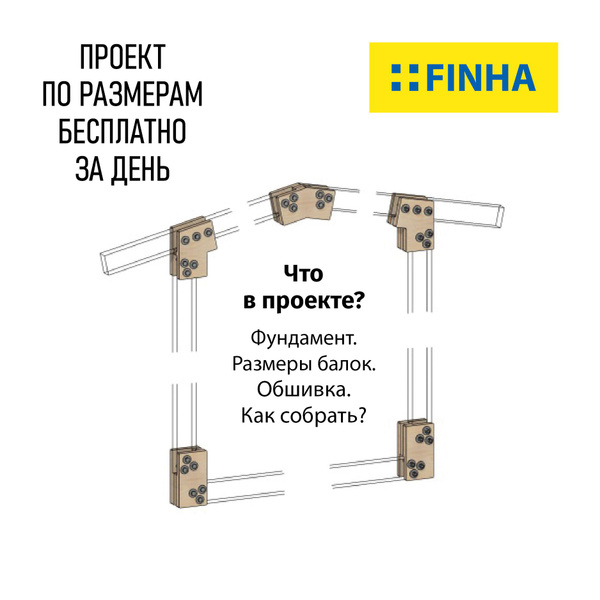 Вопросы и ответы о Коннекторы FINHA W100LF для сборки каркасного дома с ...