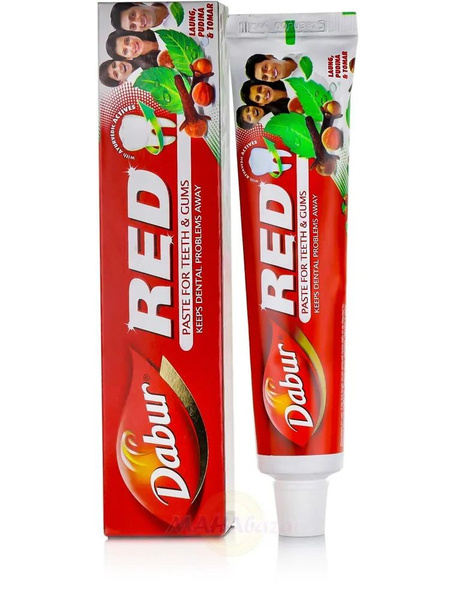 DABUR Toothpaste Red Зубная паста 100г - купить с доставкой по выгодным ...