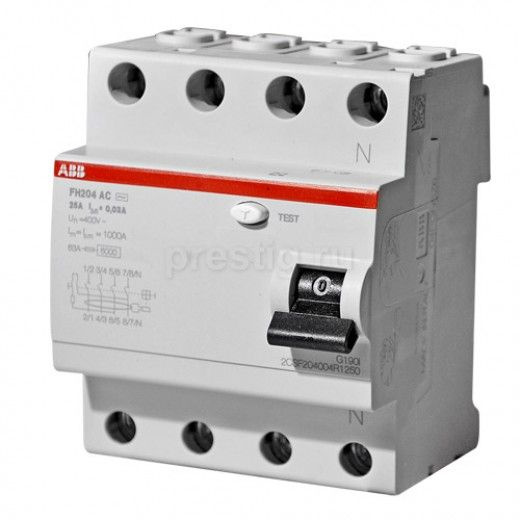 ABB УЗО 25А 30мА - купить с доставкой по выгодным ценам в интернет ...