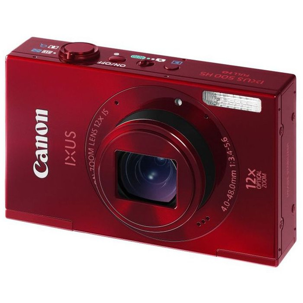 Canon Digital IXUS 500 HS RED компактный фотоаппарат купить на OZON по ...