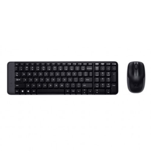 Logitech Клавиатура беспроводная Logitech MK220 KB/Mouse W/L, Русская ...