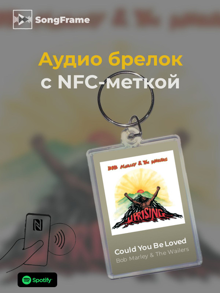 Брелок Spotify с NFC Трек: Bob Marley & The Wailers - Could You Be ...