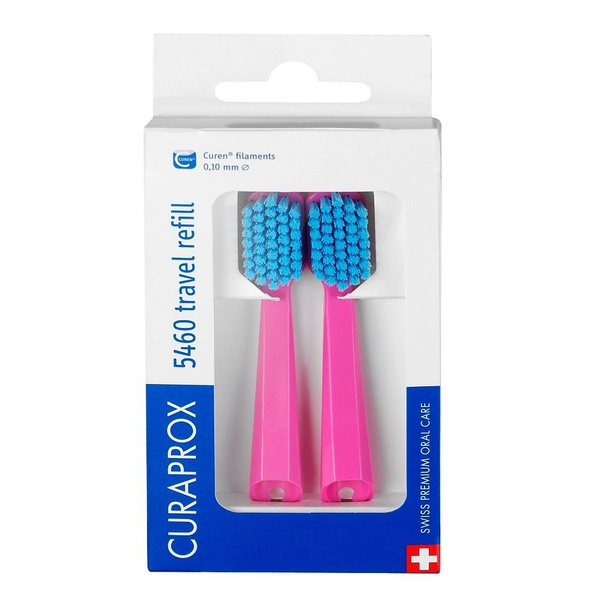 CURAPROX Сменные зубные щетки СS 5460 (2 шт.) для дорожного набора BE ...