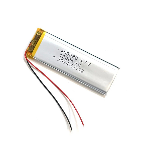Аккумулятор для клавиатуры,джойстика, мышки 3.7v 1200mAh 4x30x80 ...