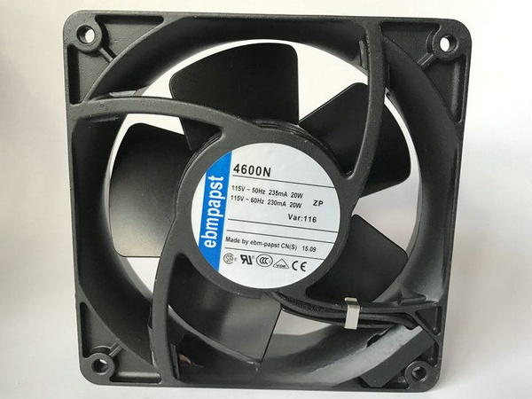 Характеристики Вентилятор Ebm Papst TYP 4600N/X/Z 4606N/X/Z 12038 115V ...