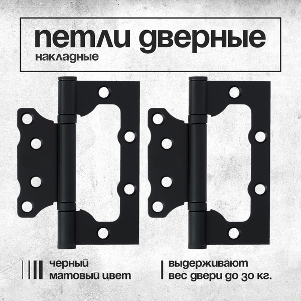 Петли дверные накладные / без врезки / бабочки универсальные VETTORE ...