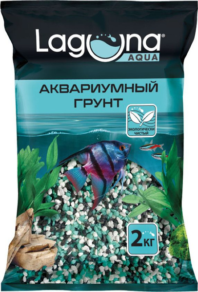 Грунт для аквариума Laguna / Лагуна Aqua окрашенная натуральная ...