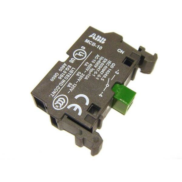 MCB-10 ABB Контактный блок фронтального монтажа 1НО , 1SFA611610R1001 ...