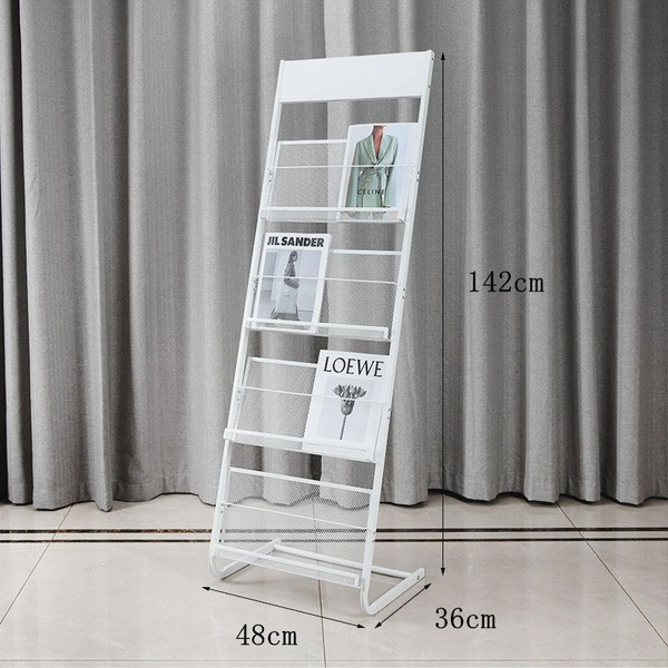 Стеллаж для журналов, стеллаж для выставки товаров для газет, напольный ...