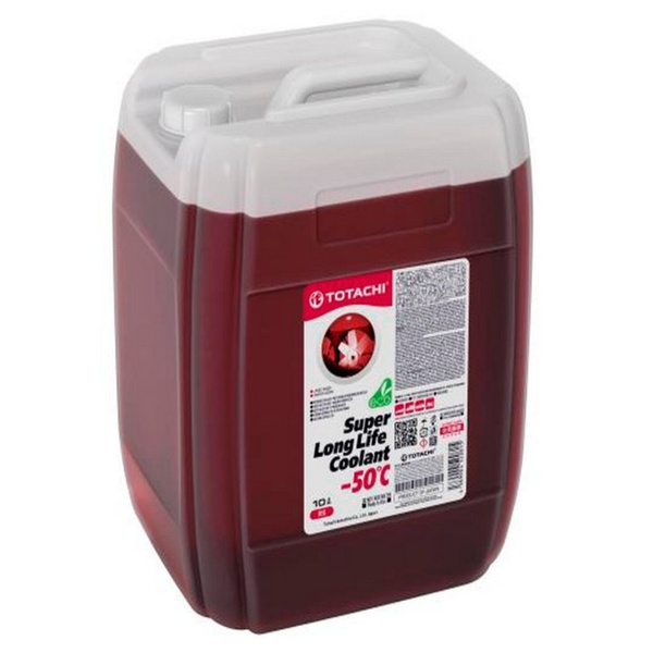 Антифриз красный TOTACHI SUPER LONG LIFE COOLANT Red -40C 10кг купить ...