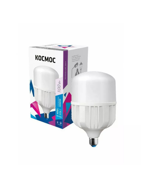 Лампа светодиодная LED 100Вт 220В E40 D160х270 6500К дневной 8300 лм ...