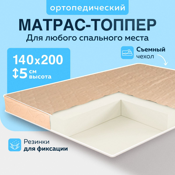 Матрас MegaMarket беспружинный, Беспружинный, 140 - купить по выгодной ...
