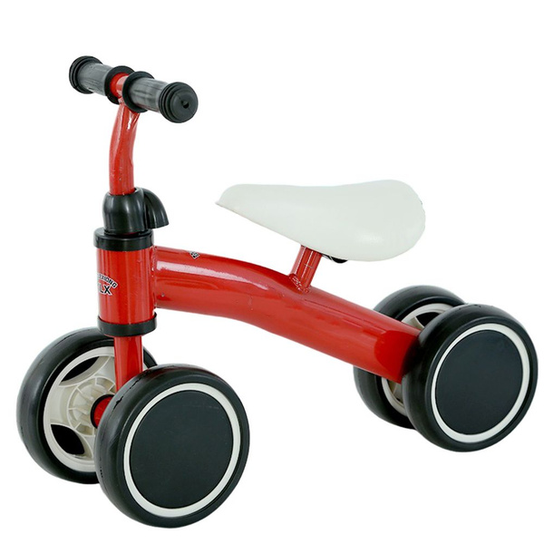 Беговел детский от 2 года четырехколесный с ручкой купить на OZON по ...