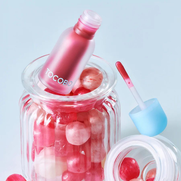 Оттеночное масло-плампер для губ TOCOBO Juicy Berry Plumping Lip Oil 06 ...