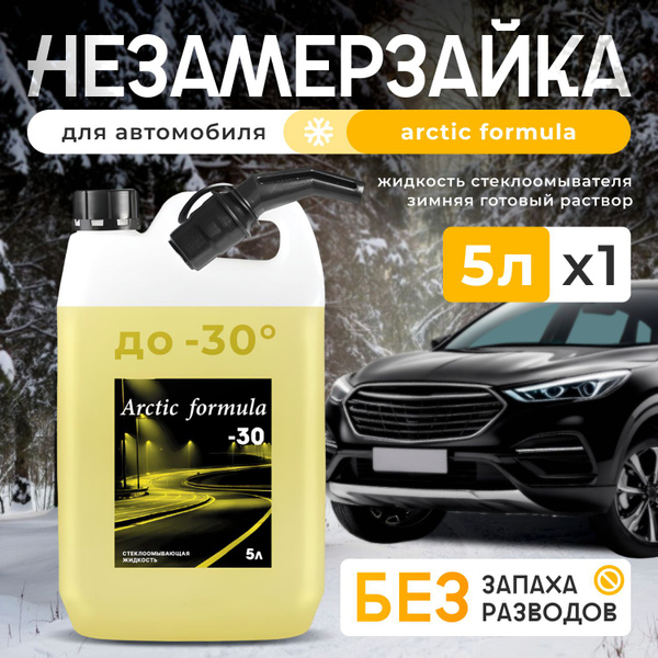 Жидкость стеклоомывающая незамерзающая / Незамерзайка для автомобиля ...