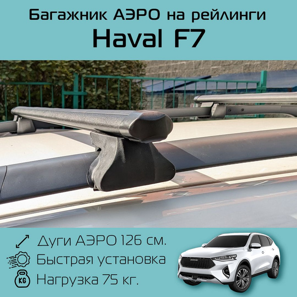 Характеристики Багажник на классические (с просветом от крыши) рейлинги ...