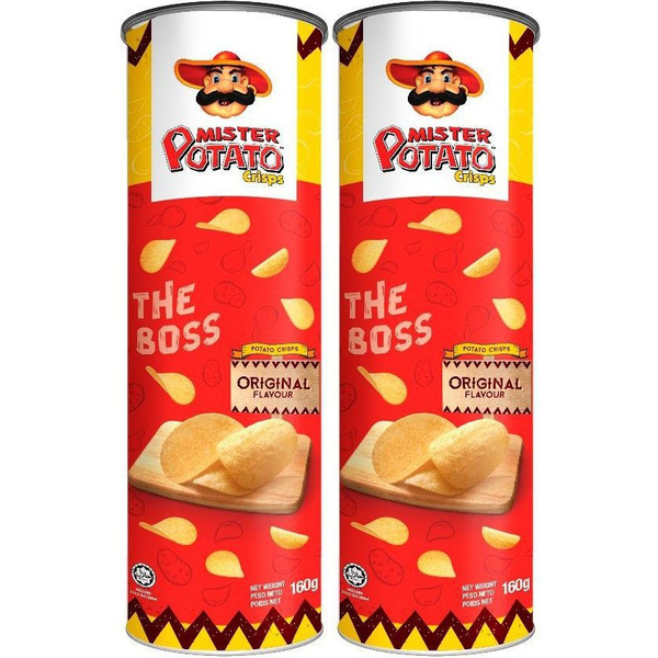 Чипсы картофельные Mamee Mr Potato 160 г, набор: 2 штуки купить на OZON ...