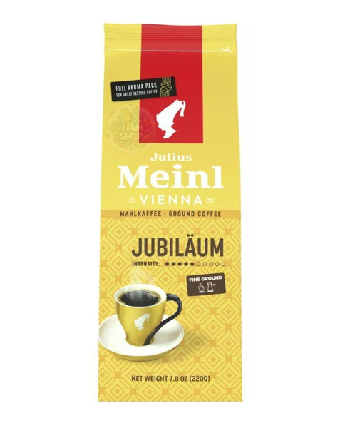 Кофе молотый Julius Meinl Юбилейный 220 г, Италия купить на OZON по ...