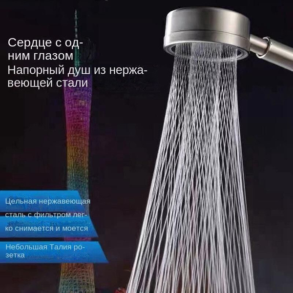 Насадка для душа, металлическая душевая кабина купить на OZON по низкой ...