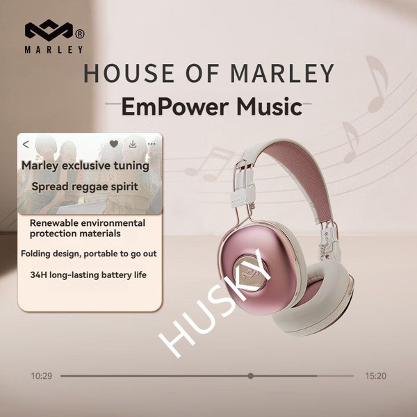 Наушники Накладные Marley TWS - купить по доступным ценам в интернет ...