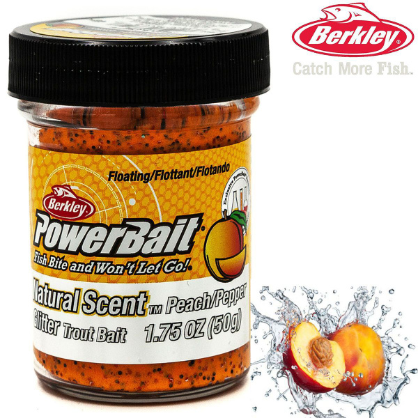 Salmon Peach Berkley PowerBait Trout Bait 50g Ab 4,45 U20ac
