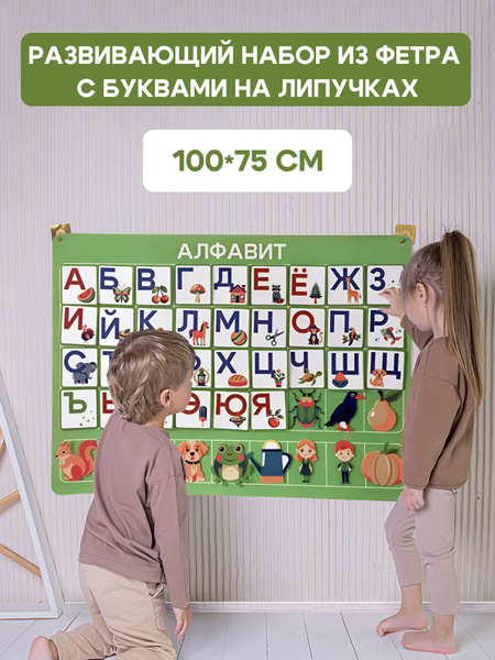 Алфавит обучающий плакат азбука купить на OZON по низкой цене (1748204869)